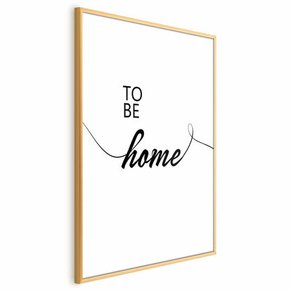 Poster - To Be Home