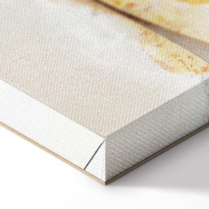 Leinwandbild - Golden Mountains (1 Part) Wide