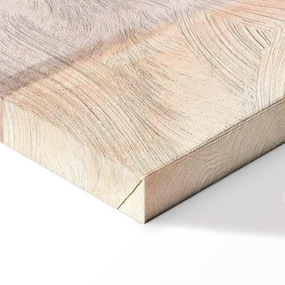 Leinwandbild - Happy Sloth - Sloth in Subdued Colors Wearing a Cap Sitting on a Rainbow Among Little Stars