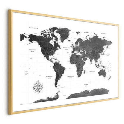 Poster - Monochromatic Map