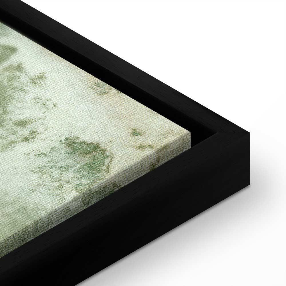 Leinwandbild - Mint Fog (1 Part) Vertical