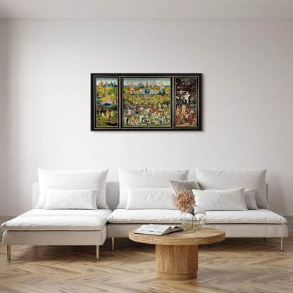 Leinwandbild - Hieronymus Bosch – The Garden of Earthly Delights