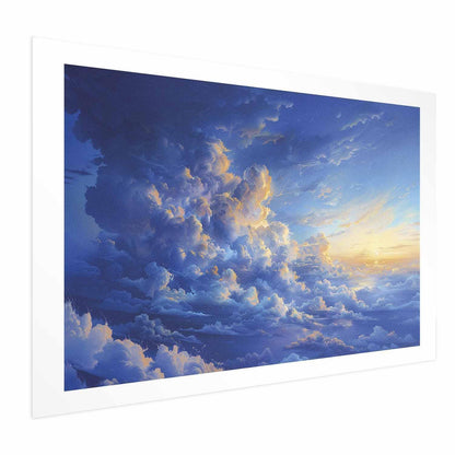 Poster - When the Sky Becomes Canvas: A Masterpiece of Nature in the Clouds