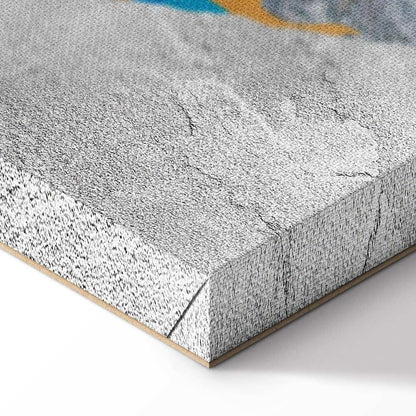 Leinwandbild - Night in the Mountains (1 Part) Wide