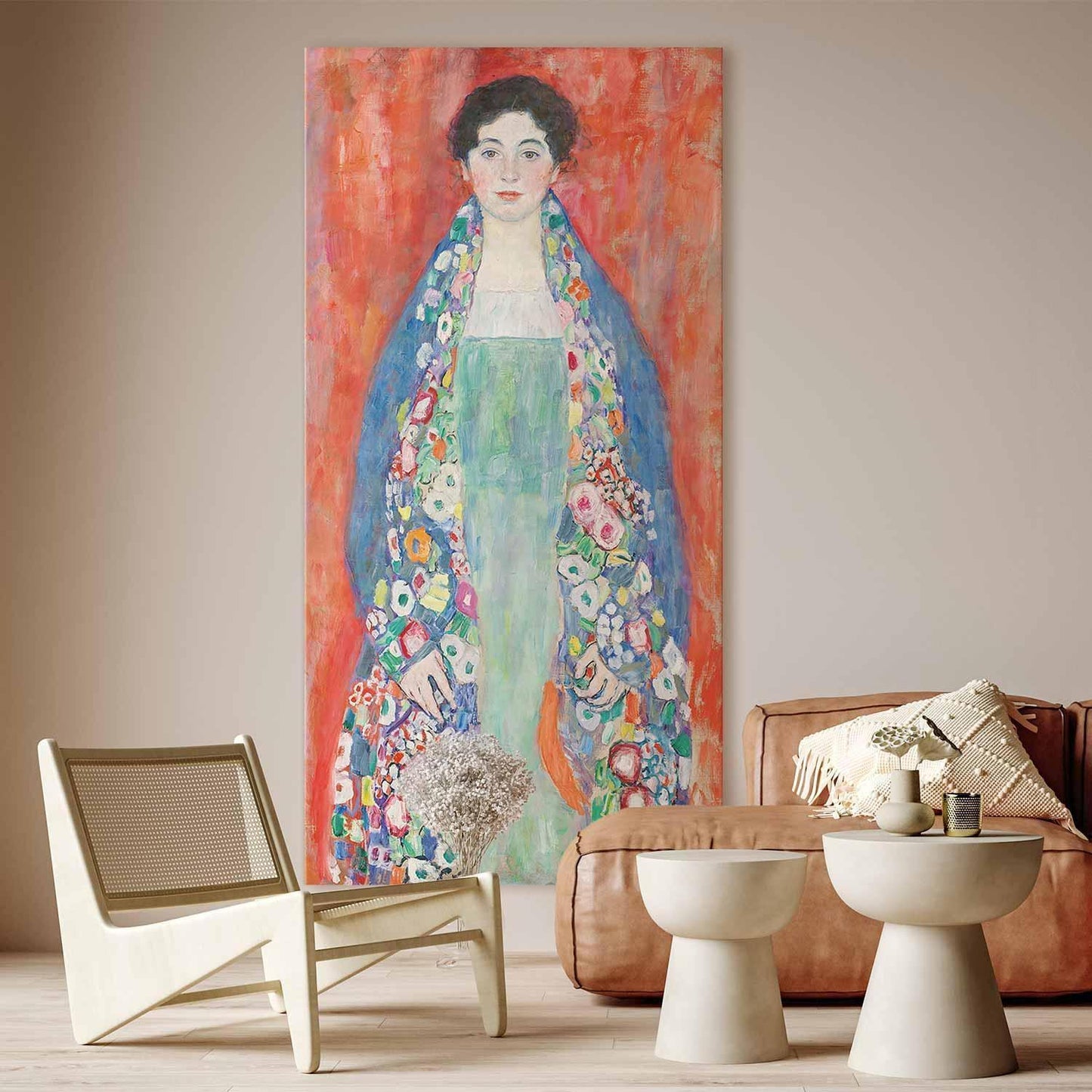 Wandbild XXL - Gustav Klimt – Portrait of Fräulein Lieser