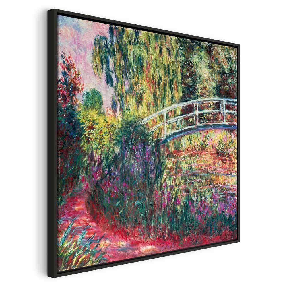 Leinwandbild - Claude Monet – The Japanese Footbridge