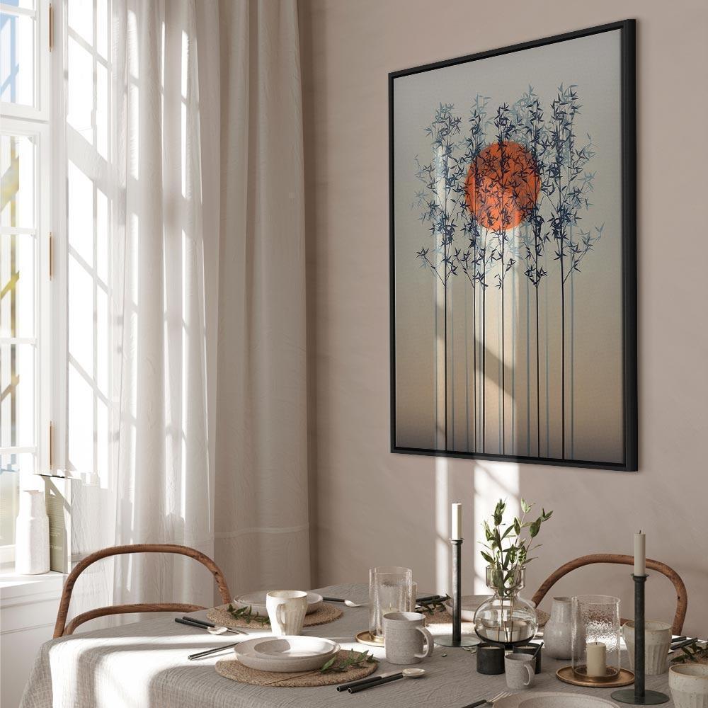 Leinwandbild - Lonely Twilight (1 Part) Vertical