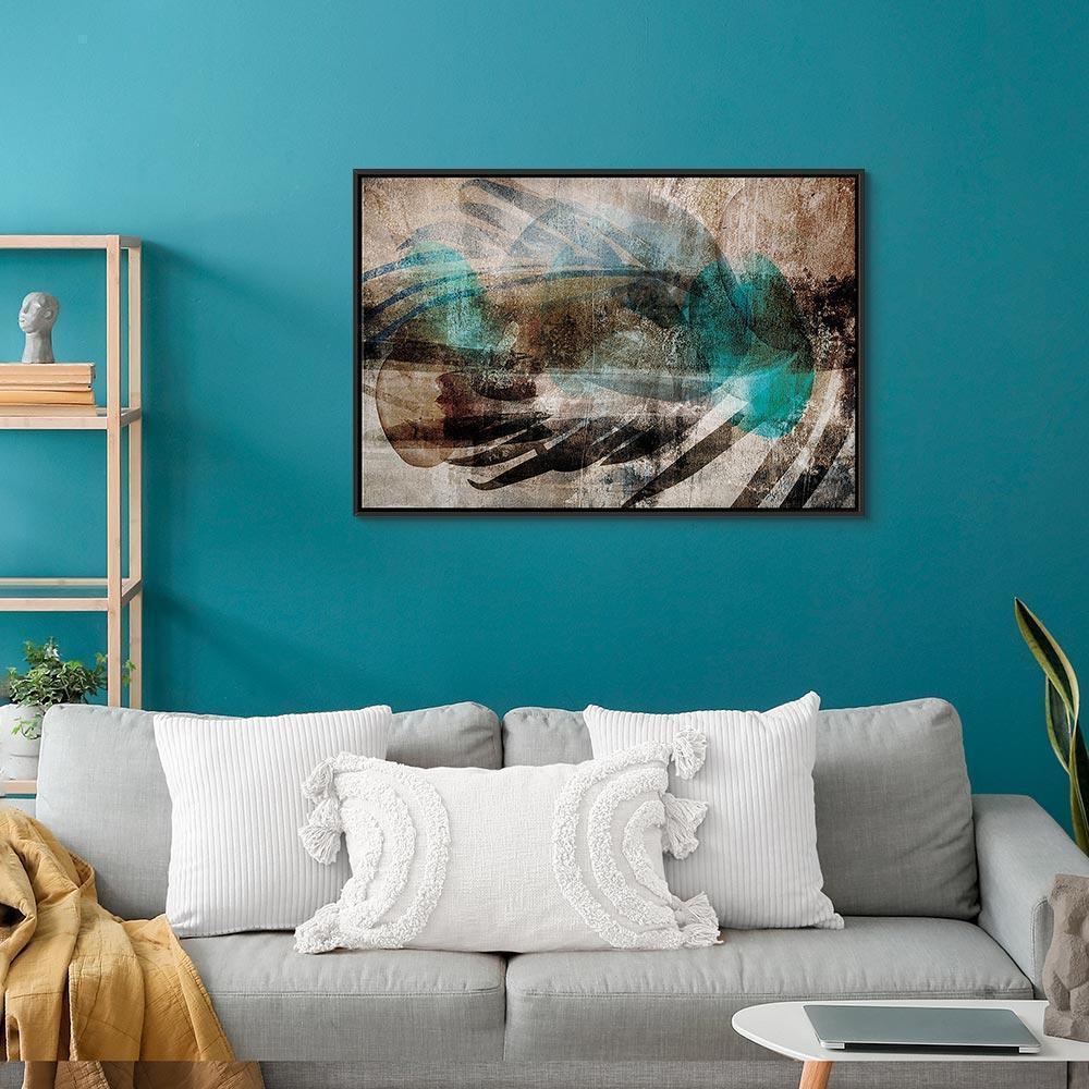 Leinwandbild - Abstract Plume (1 Part) Wide