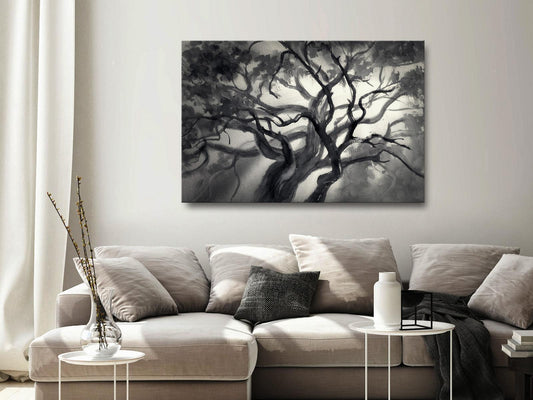 Leinwandbild - Lighted Branches (1 Part) Wide Artgeist