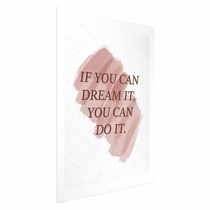 Poster - You Can Do It Artgeist