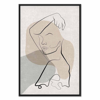 Leinwandbild - Romantic Morning (1 Part) Vertical