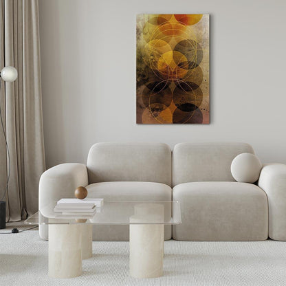 Leinwandbild - Sun Journey (1 Part) Vertical