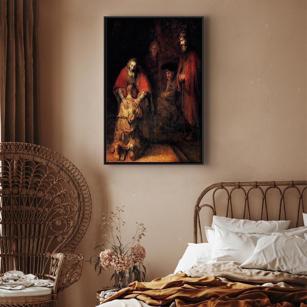 Leinwandbild - Rembrandt – The Return of the Prodigal Son
