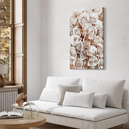 Leinwandbild - Rose Garden (1 Part) Vertical