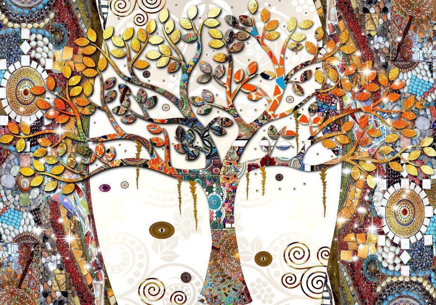 Fototapete - Decorated Tree Artgeist
