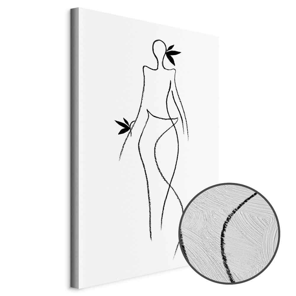 Leinwandbild - Exotic Dance (1 Part) vertical