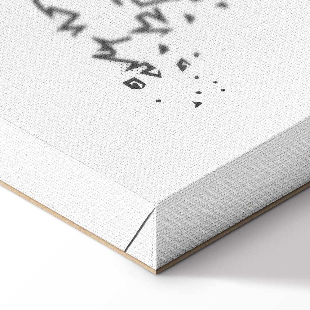 Leinwandbild - Tiger Power (1 Part) Wide