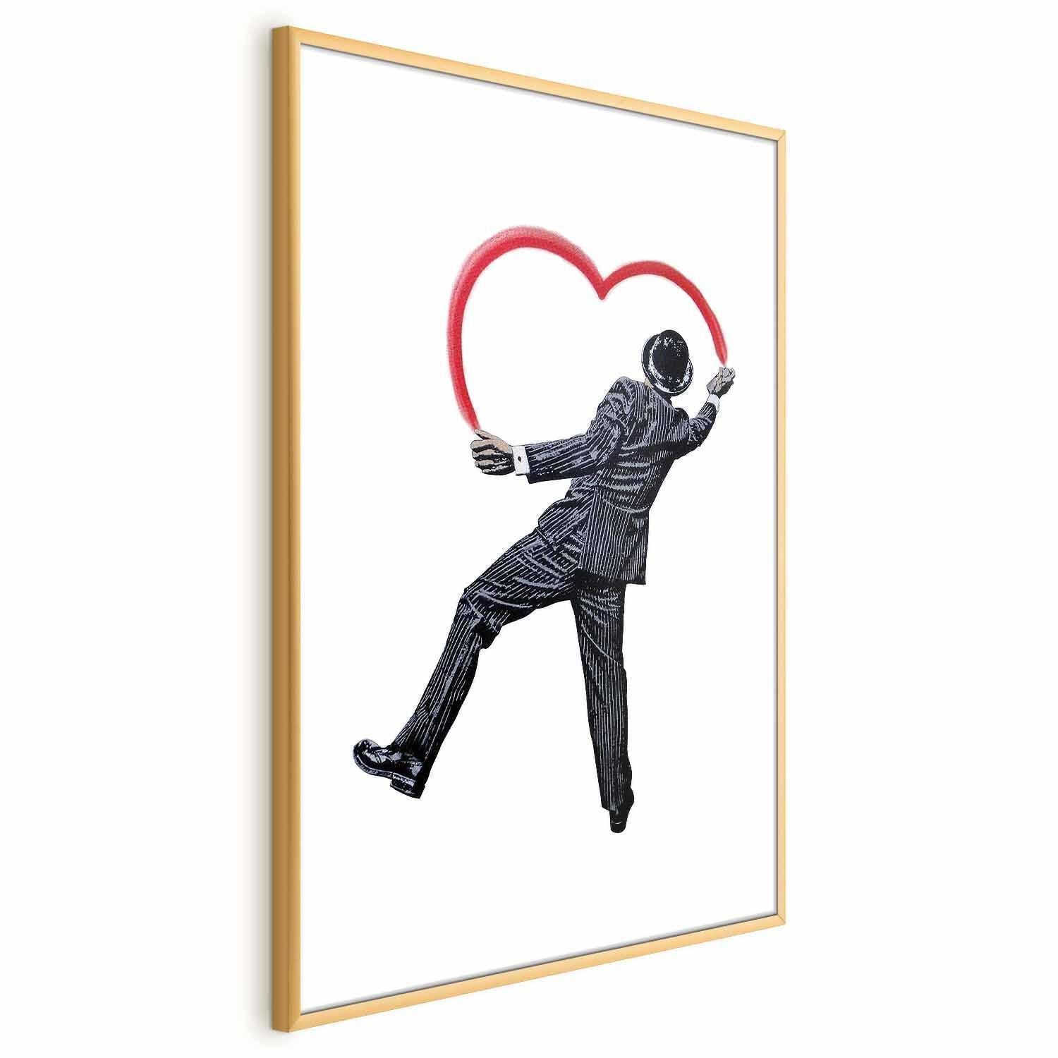 Poster - Elegant Graffiti Artist Artgeist