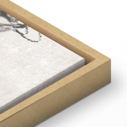 Leinwandbild - Watercolor Stained Glass (1 Part) Vertical