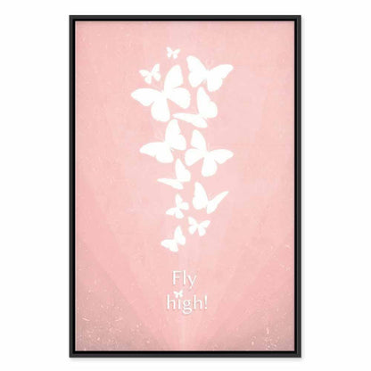 Leinwandbild - Fly High! (1 Part) Vertical