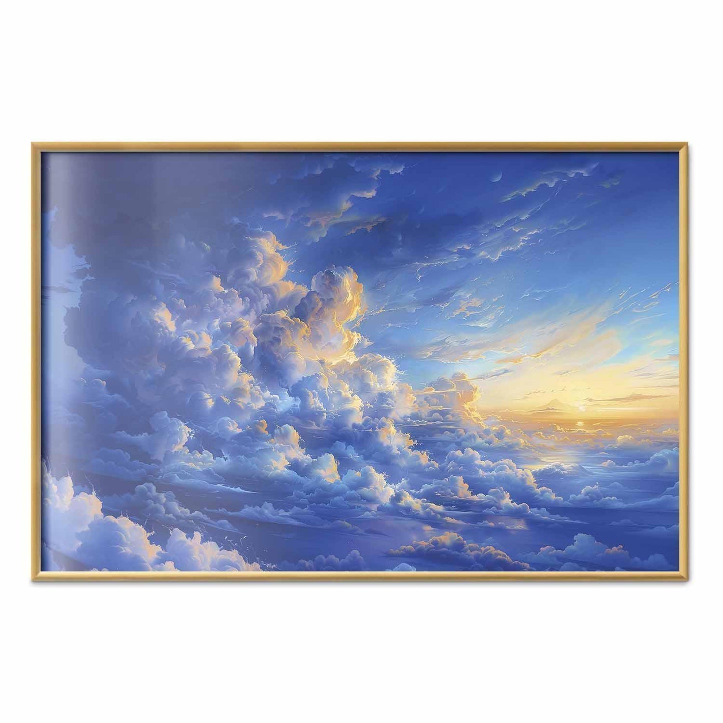 Poster - When the Sky Becomes Canvas: A Masterpiece of Nature in the Clouds