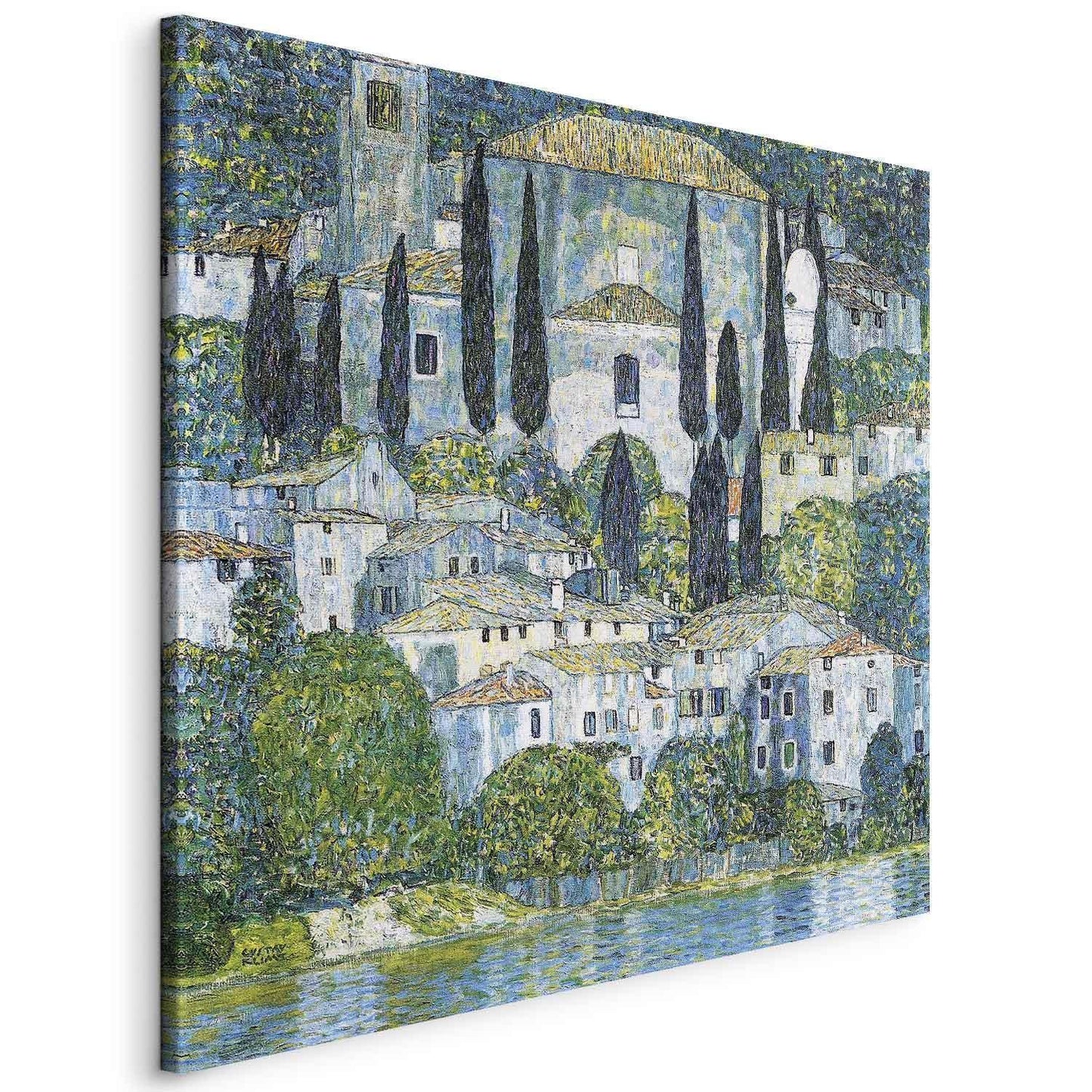 Leinwandbild - Gustav Klimt – Church in Casson