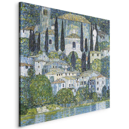 Leinwandbild - Gustav Klimt – Church in Casson