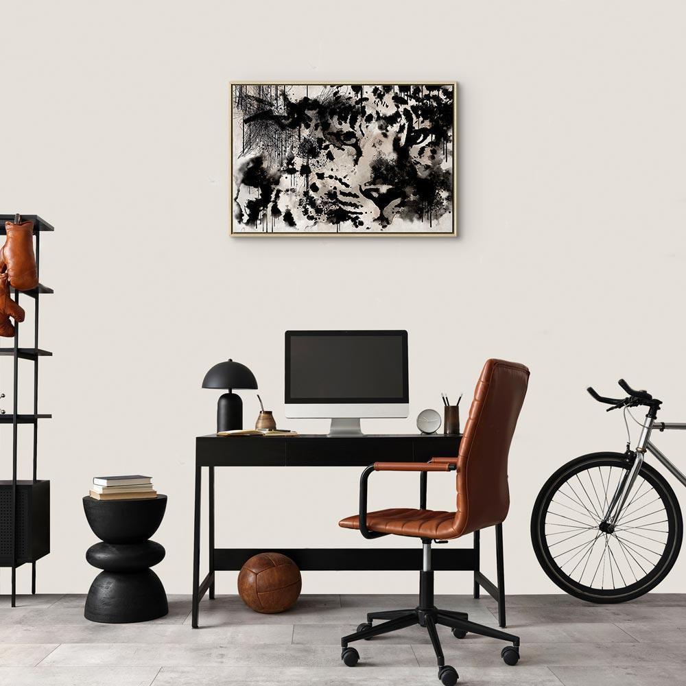 Leinwandbild - Cat's Look (1 Part) Wide