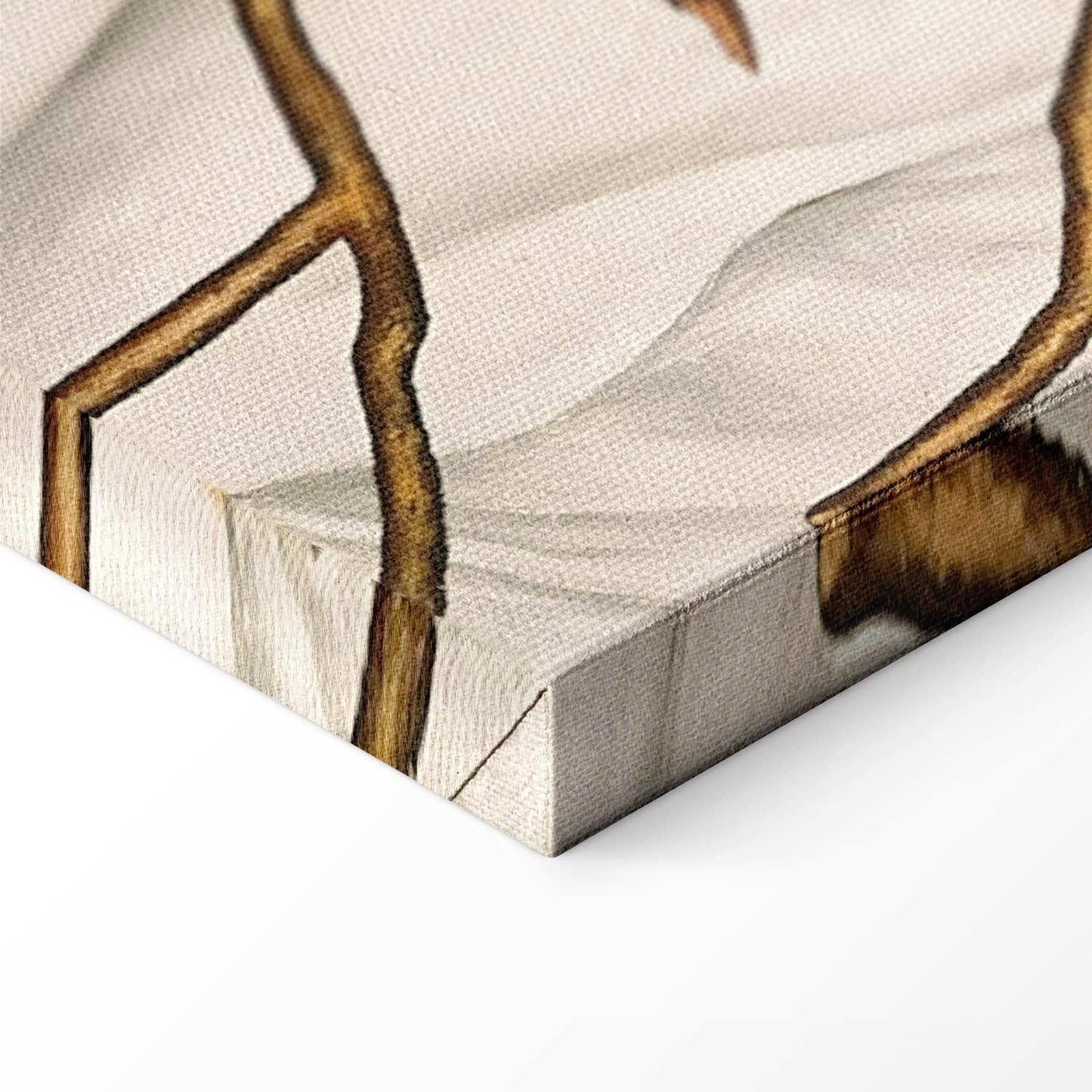 Leinwandbild - Frida Kahlo – Self-Portrait with Thorn Necklace and Hummingbird