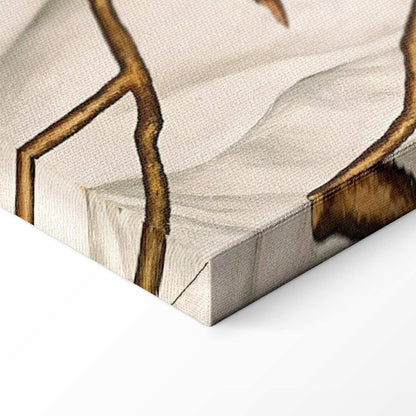 Leinwandbild - Frida Kahlo – Self-Portrait with Thorn Necklace and Hummingbird