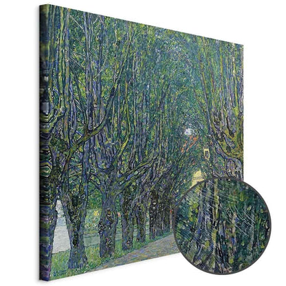 Leinwandbild - Gustav Klimt – Avenue in the Park of Schloss Kammer