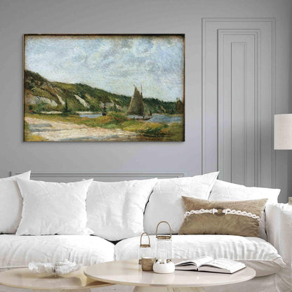 Leinwandbild - Les voiliers (Paul Gauguin) Artgeist