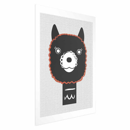 Poster - Decorative Alpaca Artgeist