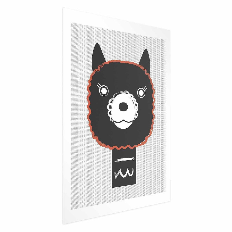 Poster - Decorative Alpaca Artgeist