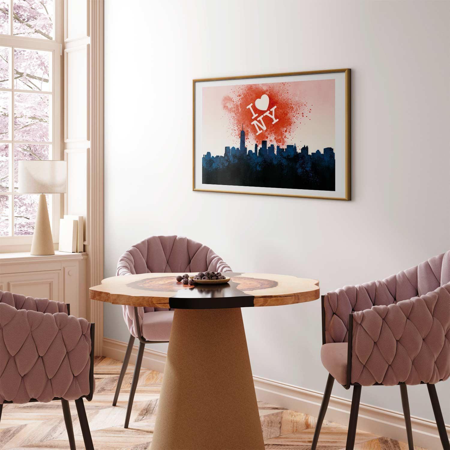 Poster - I Love NY Artgeist