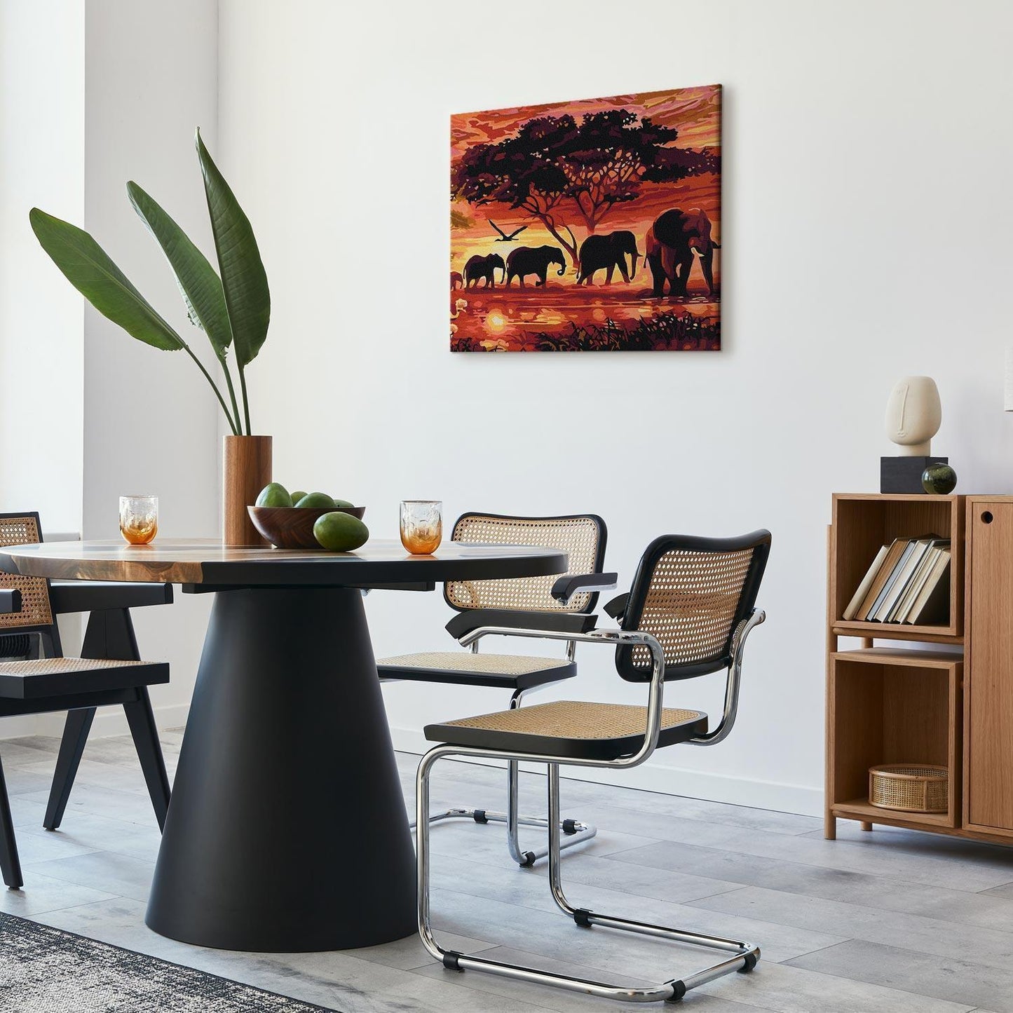 Malen nach Zahlen - Family Walk