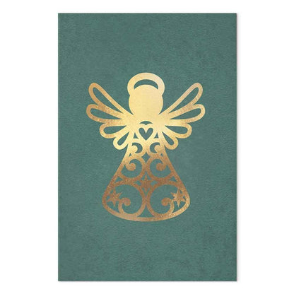 Leinwandbild - Angelic Christmas (1 Part) Vertical