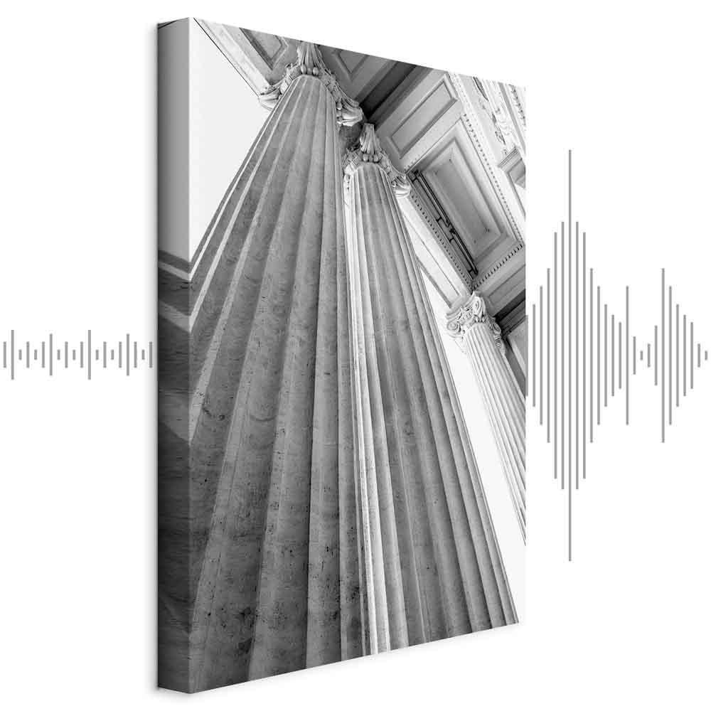 Leinwandbild - Stone Columns (1 Part) Vertical
