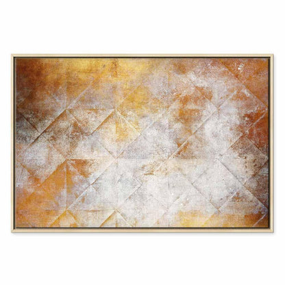 Leinwandbild - Golden Modernism (1 Part) Wide