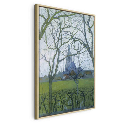 Leinwandbild - Piet Mondrian – St Jacob's Church