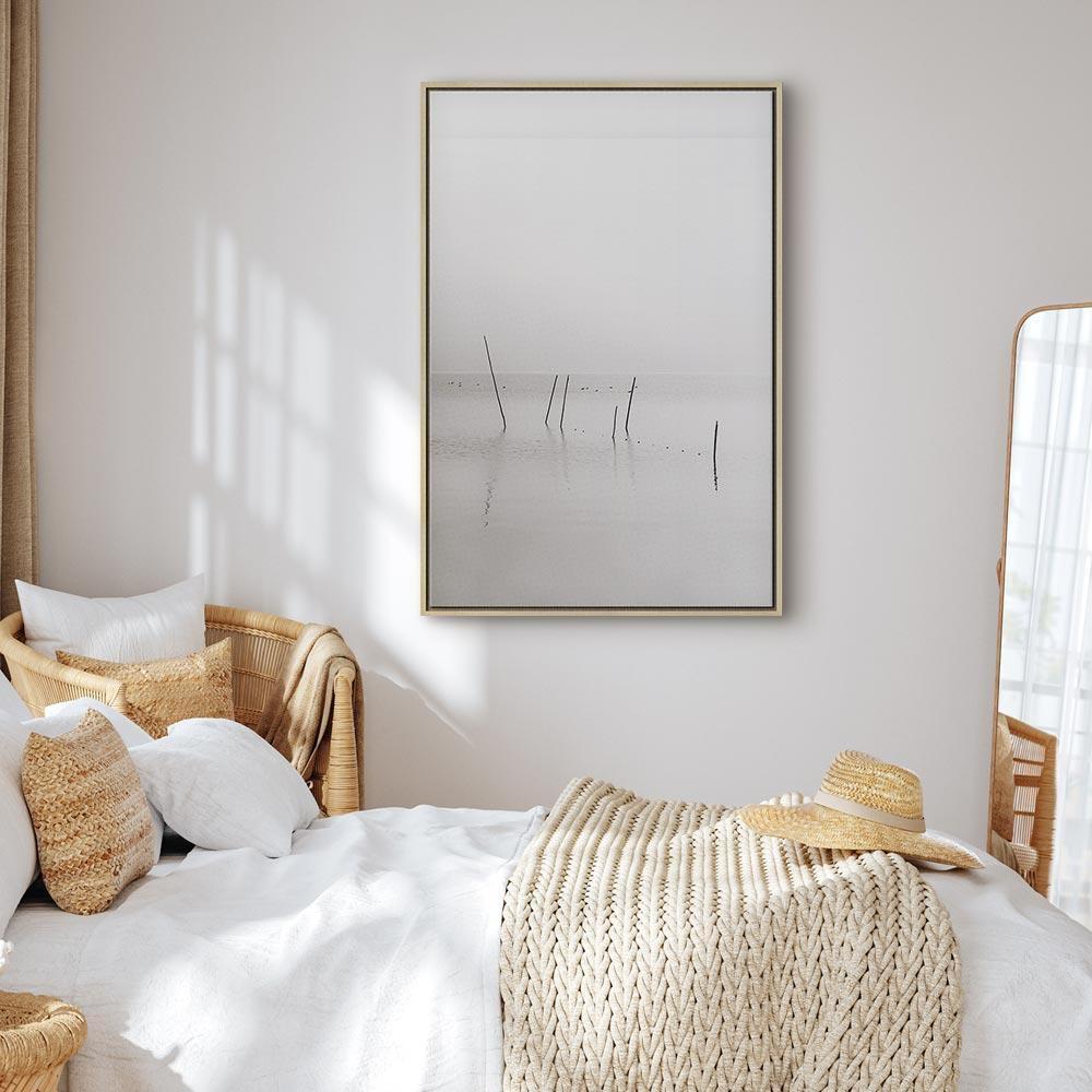 Leinwandbild - Misty Trail (1 Part) Vertical