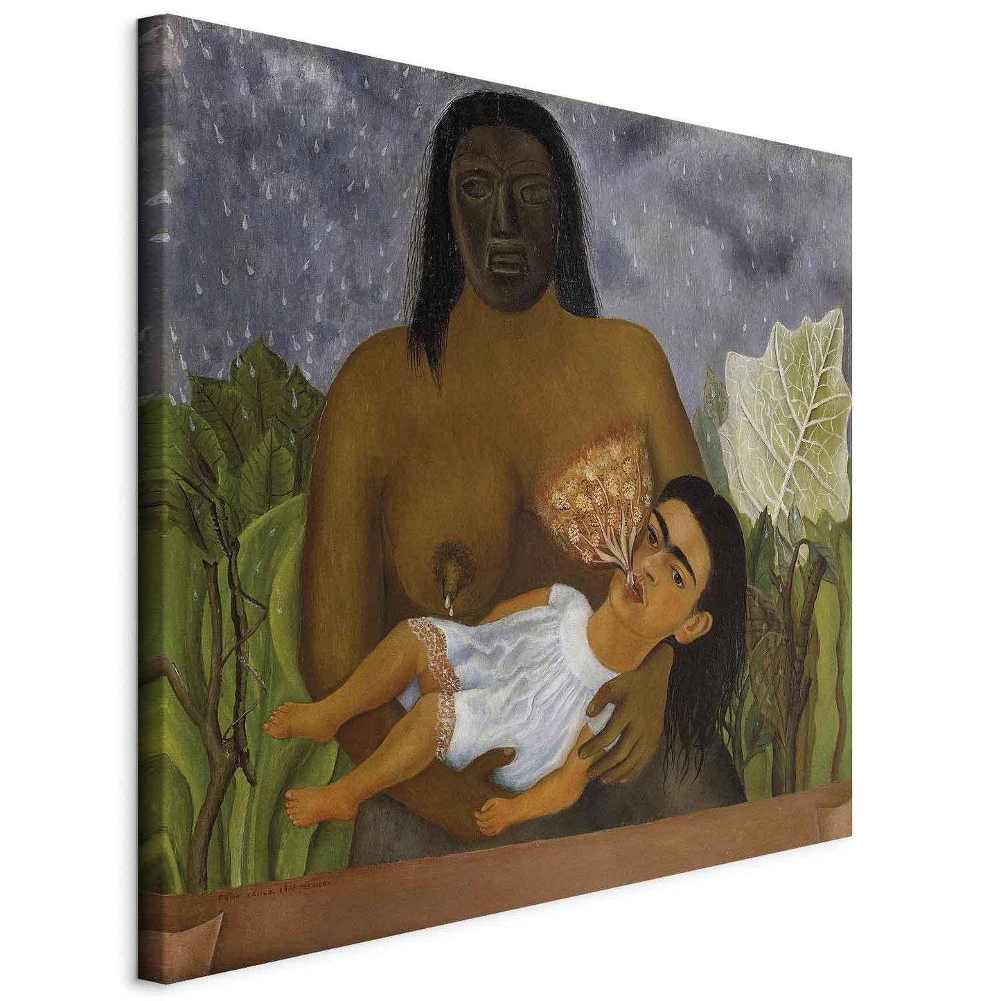 Leinwandbild - Frida Kahlo – My Nurse and I