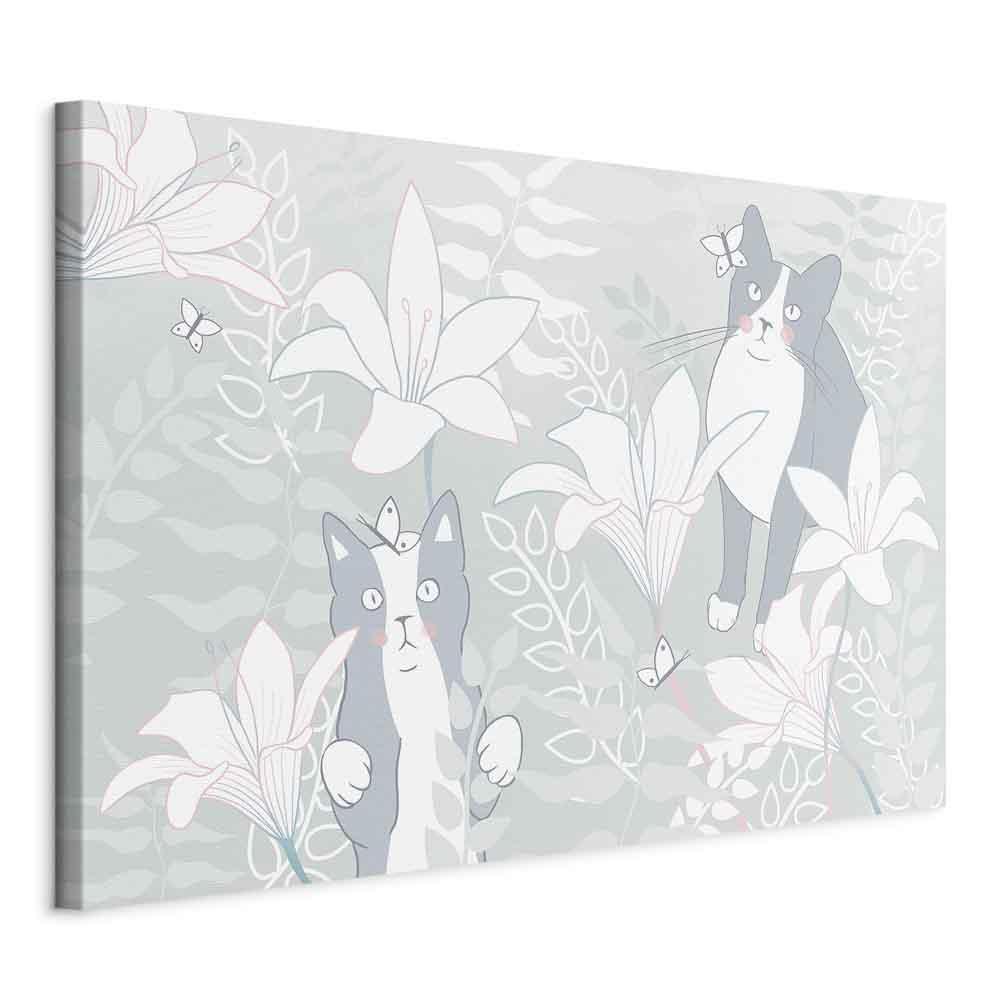 Leinwandbild - Cat Matters (1 Part) Wide - First Variant