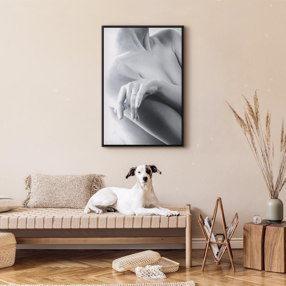 Leinwandbild - Feminine Delicacy (1 Part) Vertical