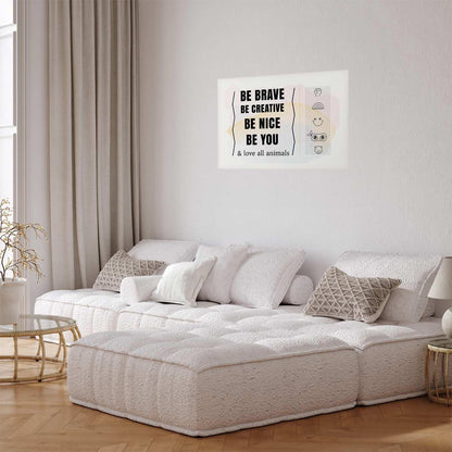 Poster - Be Yourself Artgeist