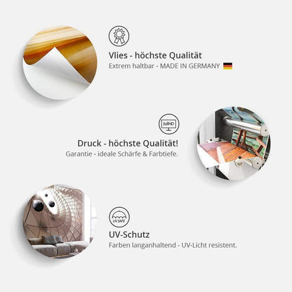 Fototapete Zeitportale – Futuristische 3D-Wandgestaltung
