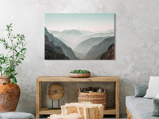 Leinwandbild - Mountain Horizon (1 Part) Wide