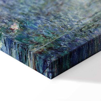 Leinwandbild - Claude Monet – The Water Lilies – Clear Morning with Willows