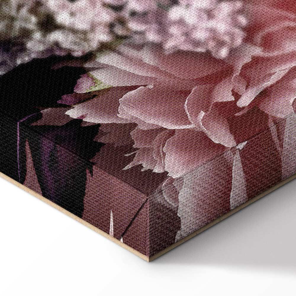 Leinwandbild - Among Flowers (1-part) - Blooming Plants in Nature's Colors