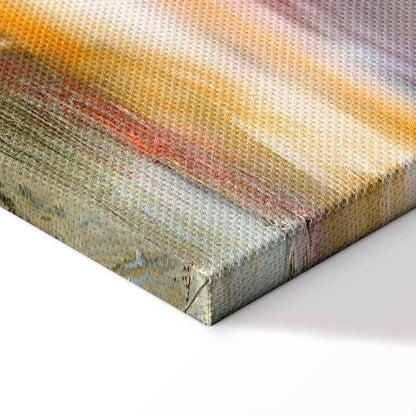 Leinwandbild - Orange Sea